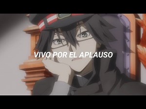 "I live for the applause, applause"