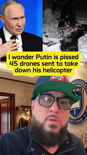 Putin's anger escalates as a Ukrainian drone strike targets his helicopter. With the EU and UK backing Ukraine, tensions are rising fast. What are your thoughts on Trump's fading peace pitch? Let's discuss! #Ukraine #Russia #Putin #DroneStrike #WarUpdate #InternationalRelations #Zelensky #Geopolitics