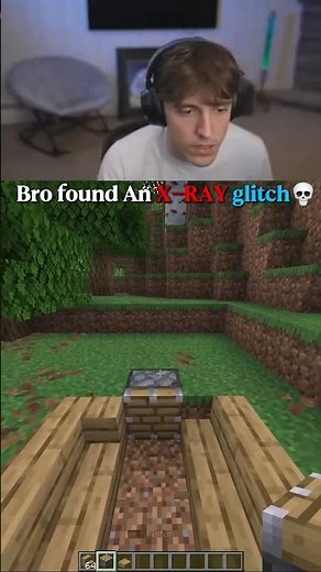 DrDonut found a Secret X-RAY Glitch on Donut SMP #drdonut #drdonutt