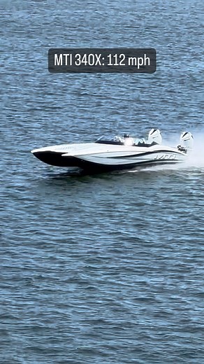 1.7K views · 38 reactions | @mtiboats 340X: 112 mph @mercuryracing | Speedboat Magazine | Facebook