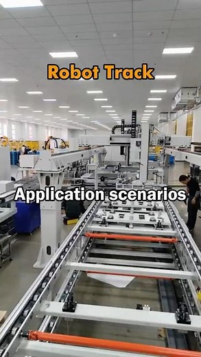 🚀 Robot Linear Track Application Scenarios – Expanding Automation Capabilities! 🤖#track #rail