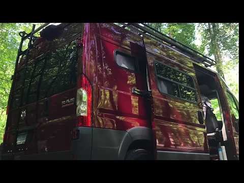 Vantech H2 Rack Installation on a Dodge Promaster