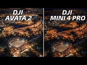 DJI Avata 2 vs DJI Mini 4 Pro Camera Comparison