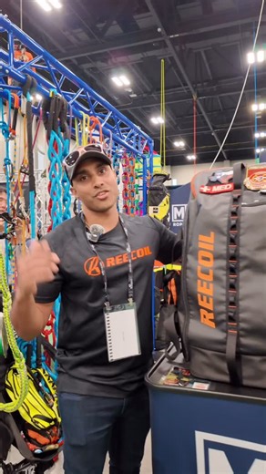 Dan Dass joined us at the TCI Expo to talk all things Batwing and all things REECOIL! Thanks to Dan for all your help in the booth - and an even bigger thank you for making incredible products like the Batwing, the Deploy Kit and more. The Batwing bag (and all REECOIL products) is available for pre order now at the MLR online shop and through the link in our bio! #mapleleafropes #reecoil #arborist #treecare #arblife | Maple Leaf Ropes Inc