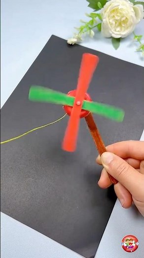 DIY Amazing & Speedy Hand Fan | Popsicle Sticks & Plastic Lids | Easy and simple Craft #diy