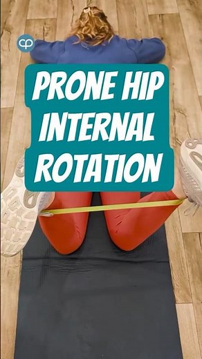 Banded Prone Hip Internal Rotation – Fix Hip Mobility, Stability & Pelvic Control