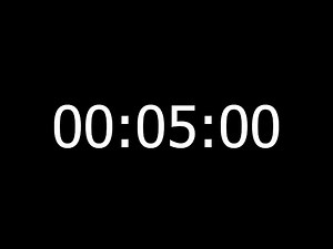 CountDown Timer: Hitung mundur 5 menit