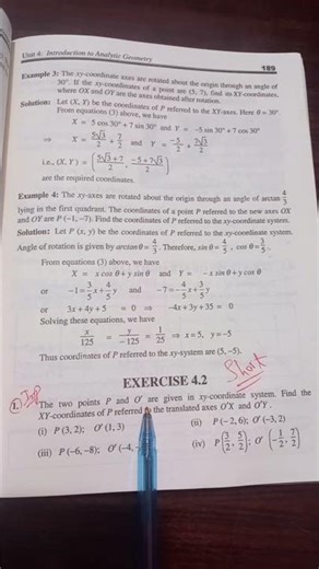 Class 12 Math Chapter-4 Ex 4.2 Most Important Questions 2026 #ytshorts #shorts #2026 #shortsvideo