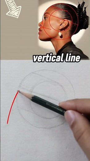 How to Draw a Side View Head #drawing #drawingtutorial #drawingtechniques #sketch #drawingtutorials