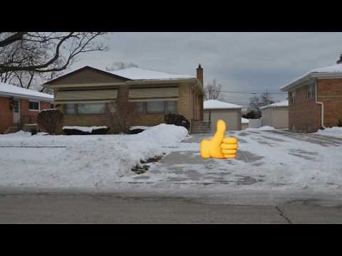 Snow Shoveling Tip - Prevent Plows from Piling Snow in Your Driveway