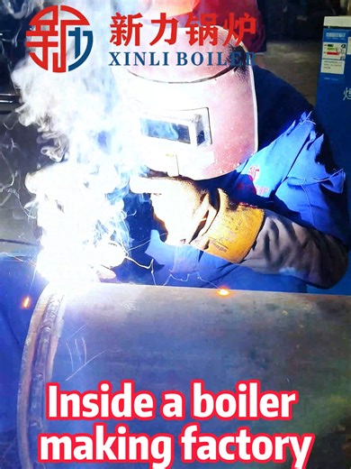Inside a boiler making factory #biomass #coal #gas #oil #boiler #industrial #manufacturer #heat #welding #supplier #export #steam #Product #factory #industry #china #vietnam🇻🇳