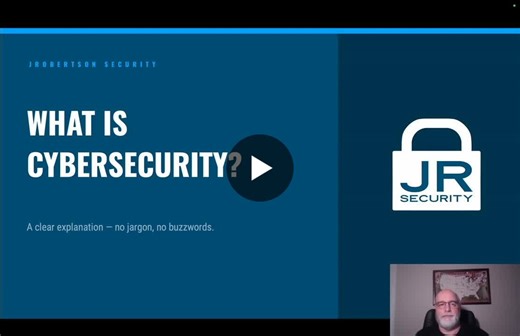 #cybersecurity #infosec #learncybersecurity | Jeff Robertson, CISSP, MA