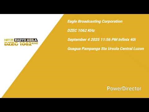 Eagle 95.5 & DZEC 1062 Sign Off September 4 2025