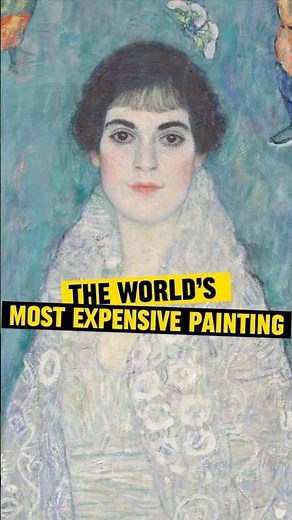 🔥 The World’s Most Expensive Painting: Klimt’s Portrait of Elisabeth Lederer #klimt
