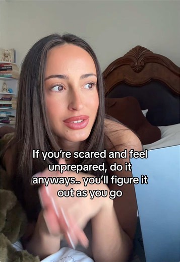 So exciting watching God clear the path for you when you actually go for what youre scared of