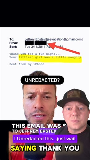 I unredacted this Epstein email and guess whose name I found? This is satire, a fake comedy skit and is not real. @krassensteins | The Real Anthony Kort