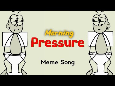 Morning Pressure Song | Meme Song | 4K Memes | Funny Animation Remix🤣🤣 | Music Zone