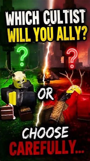 Which Cultist Should You Ally with in 99 Nights in the Forest? 🤔🌲