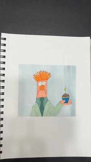 Happy Birthday Dad! 🧁🎉🎈Beaker's surprise is a blast! #Beaker #Muppets #Shorts #HappyBirthday