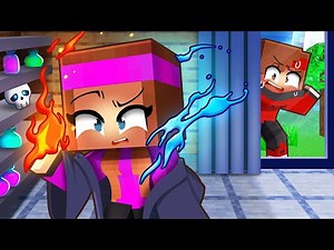 Mes amis ne savent pas que je suis une Sorcière sur Minecraft !