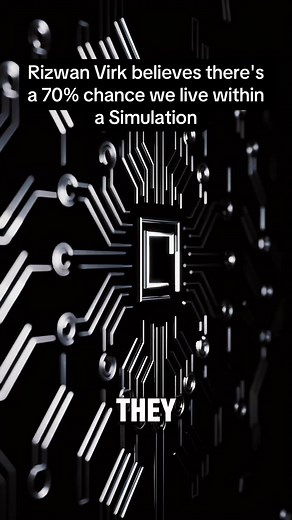 9.1K views · 152 reactions | Rizwan Virk believes there's a 70% chance we live within a Simulation. #Simulation #simulationtheory #reality #existence #UAP #UFO #life #philosophy #religion | UAP Repository | Facebook
