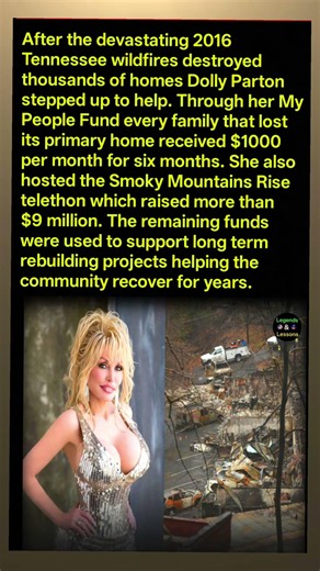 How Dolly Parton Helped Thousands of Families Rebuild Their Lives