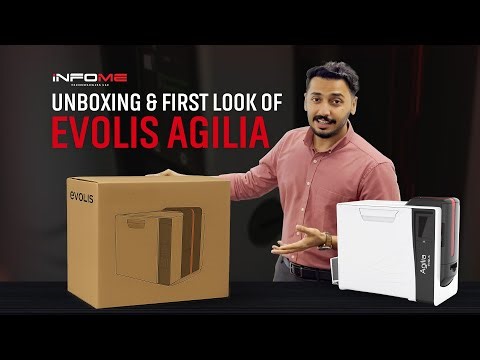 Evolis Agilia ID Card Printer - Unboxing & First Look | Design & Features Overview