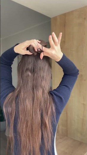Half-up Ponytail Tutorial! #hairstyle