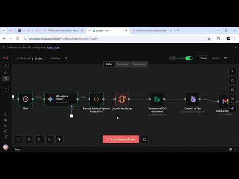Email → Auto Invoice Generator | Complete n8n Automation Tutorial