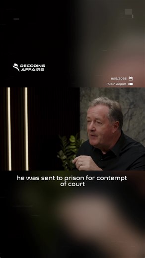 203K views · 5.3K reactions | "Tommy Robinson is a liar, not a Free Speech King." - Piers Morgan | Decoding Affairs | Facebook