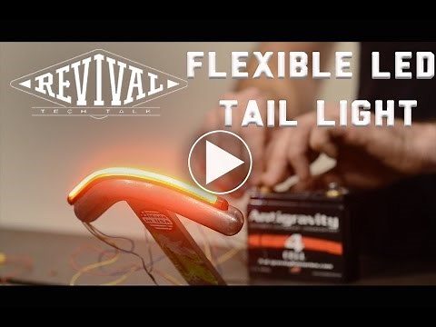 Flexible Brake and Turn Signal LED - Revival Cycles Tech Talk