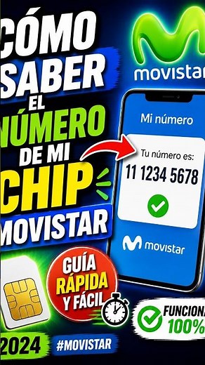📲 Cómo Saber el Número de Mi Chip Movistar en 2026 | Guía Rápida y Fácil #Movistar