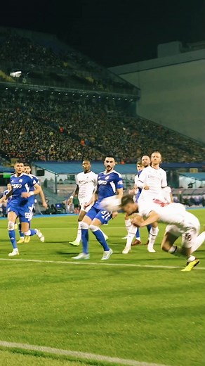 Emotions ❤️🖤 Gabbia's first Rossonero goal ⚽ #gabbia #acmilan #sempremilan #championsleague #tiktokcalcio #tiktokfootball