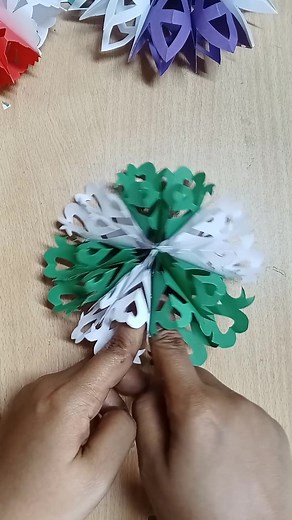 Diy Snowflake Tutorial ❄️🎄 Part 7 | MN Craft and Arts