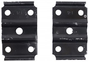 U-Bolt Kit for Mounting 5,200-lb to 7,000-lb, Round Trailer Axles - 7" Long U-Bolts Dexter Trailer S