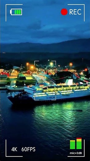 The Absolute Majesty of KM Dorolonda at Night 🚢✨