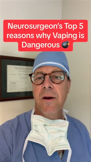 Why vaping and e-cigarettes are so bad for you #vape #vaping #vape4life😤💨 #smoking #doctor #surgeon #fypシ゚viral | Dr. Brian Hoeflinger, MD