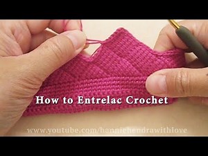 Mini Crochet Tutorial || How to Entrelac Crochet