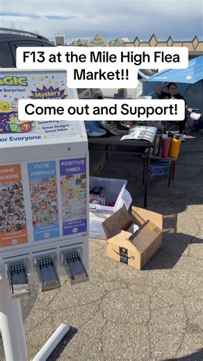 Exploring F-13 at the Mile High Flea Market