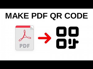 How to Create QR Code for PDF - iPhone & Android