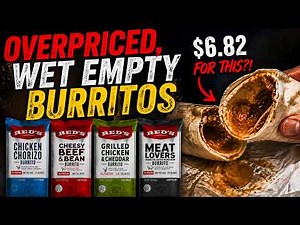 $6.82 Red’s Burritos… What Happened?! Overpriced & EMPTY?!