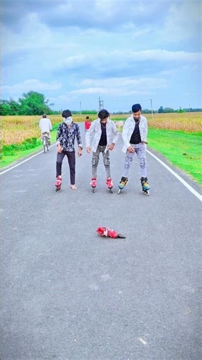 That Mind-Blowing Tricks inInline Skating😂#skating#roadskating #trending #tiktok #viralvideo #tiktok