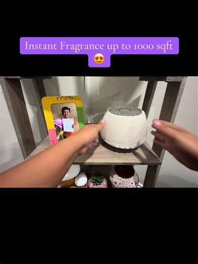 Wait... What’s a Scentsy Air Quad❓ It’s like a super-powered fan diffuser — but smarter and way prettier. Here’s the scoop: You pop in up to 4 Scentsy Pods (no wax, no mess) Fan settings control how strong it smells Soft lights make it a vibe Covers up to 1,000 sq. ft. of space! It’s my go-to for homes, offices, salons, or anywhere that needs scent without a warmer. Got questions? Drop them below! #fragranceondemand #fragrance #smellgood #fans #fyp #musthaves #sahmlife