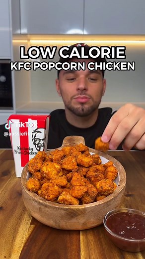 Low Calorie KFC Popcorn Chicken Recipe
