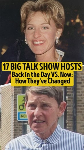 17 Big Talk Show Hosts Back in the Day VS. Now: How They've Changed | You're Gorgeous