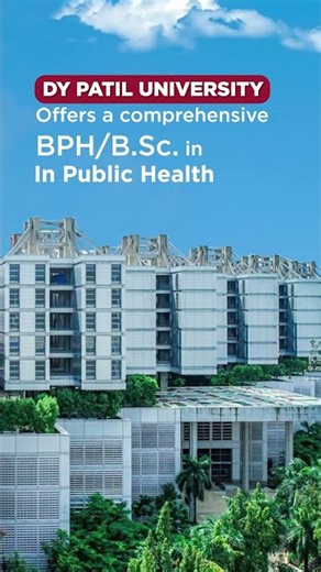 Build a Career in Public Health | BPH/B.Sc. at D Y Patil University