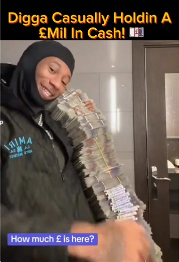 Digga D Freestyle Performance in London