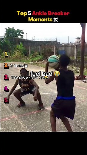 Top 5 Ankle Breaker Moments☠