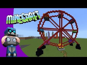 Minecraft: How to Make a Ferris Wheel Tutorial