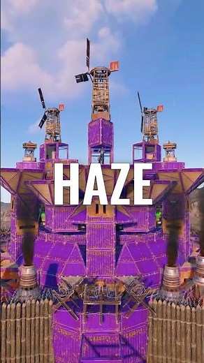 HAZE - TRIO-QUAD for 180+ ROCKETS and 6 WALLS / 15 BUNKERS [rust base design]
